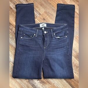 PAIGE Women's Deep Indigo Skinny Jeans
